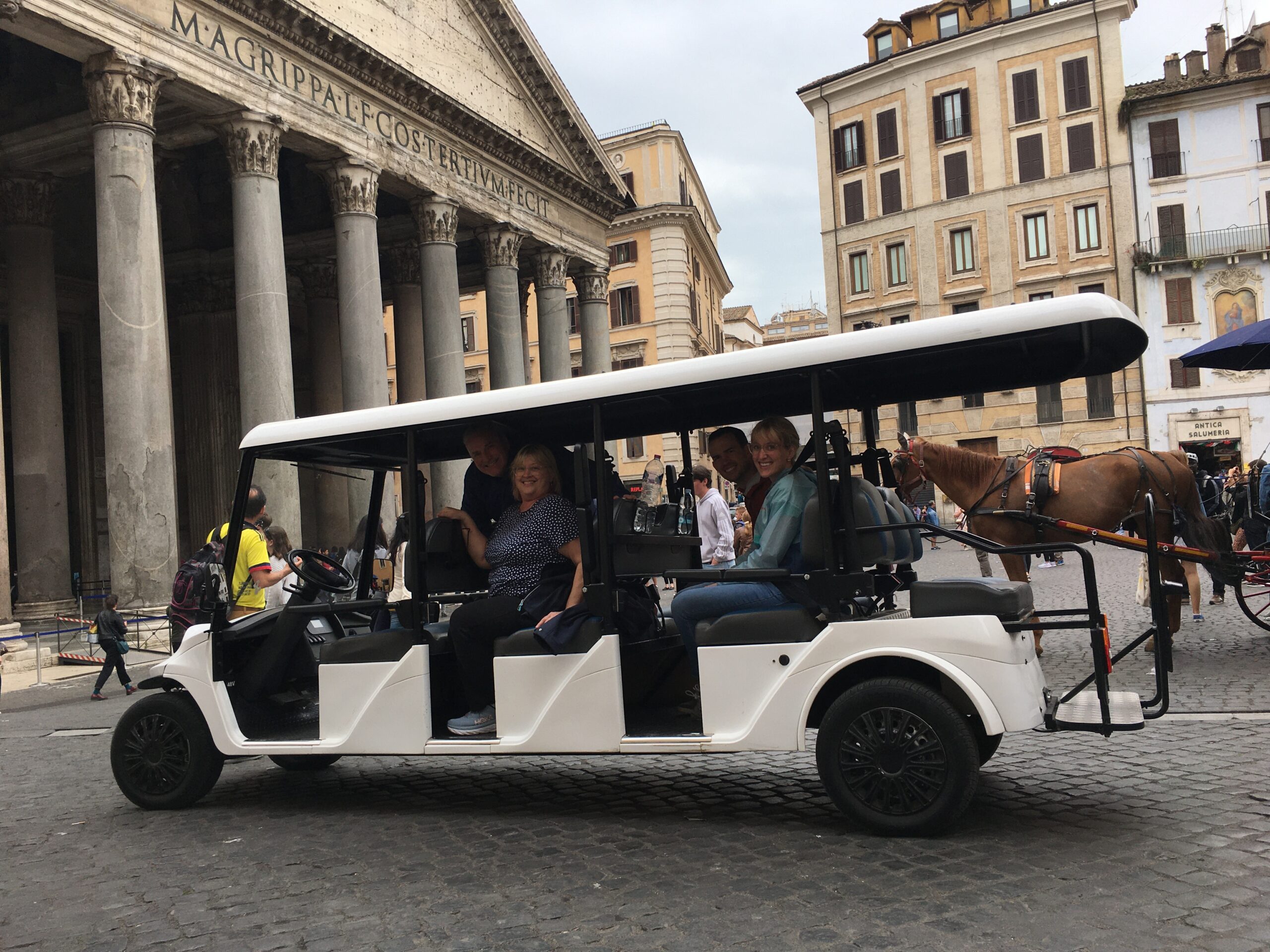 Go Rome City Tours - Rome in Golf cart tours for cruisers - Rome Tours