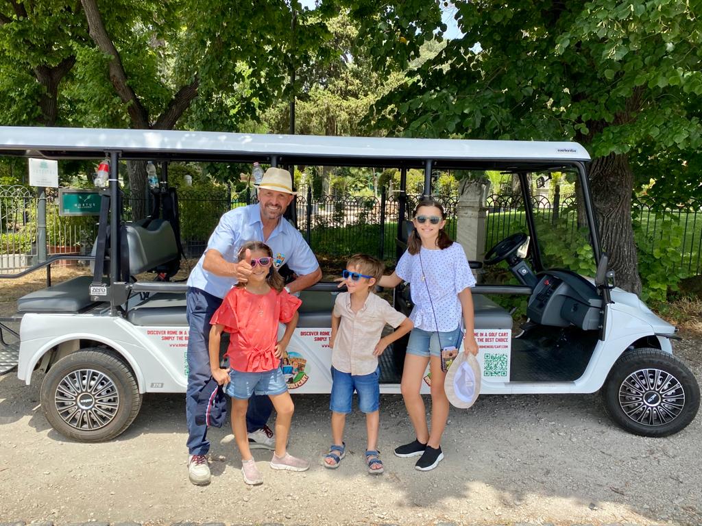 rome in golf cart tours